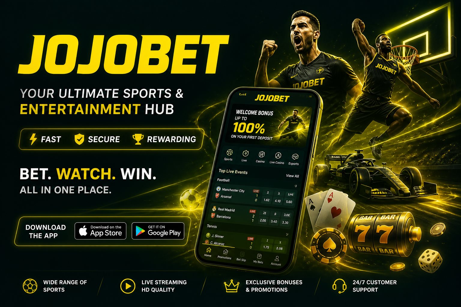 Jojobet sports betting and casino